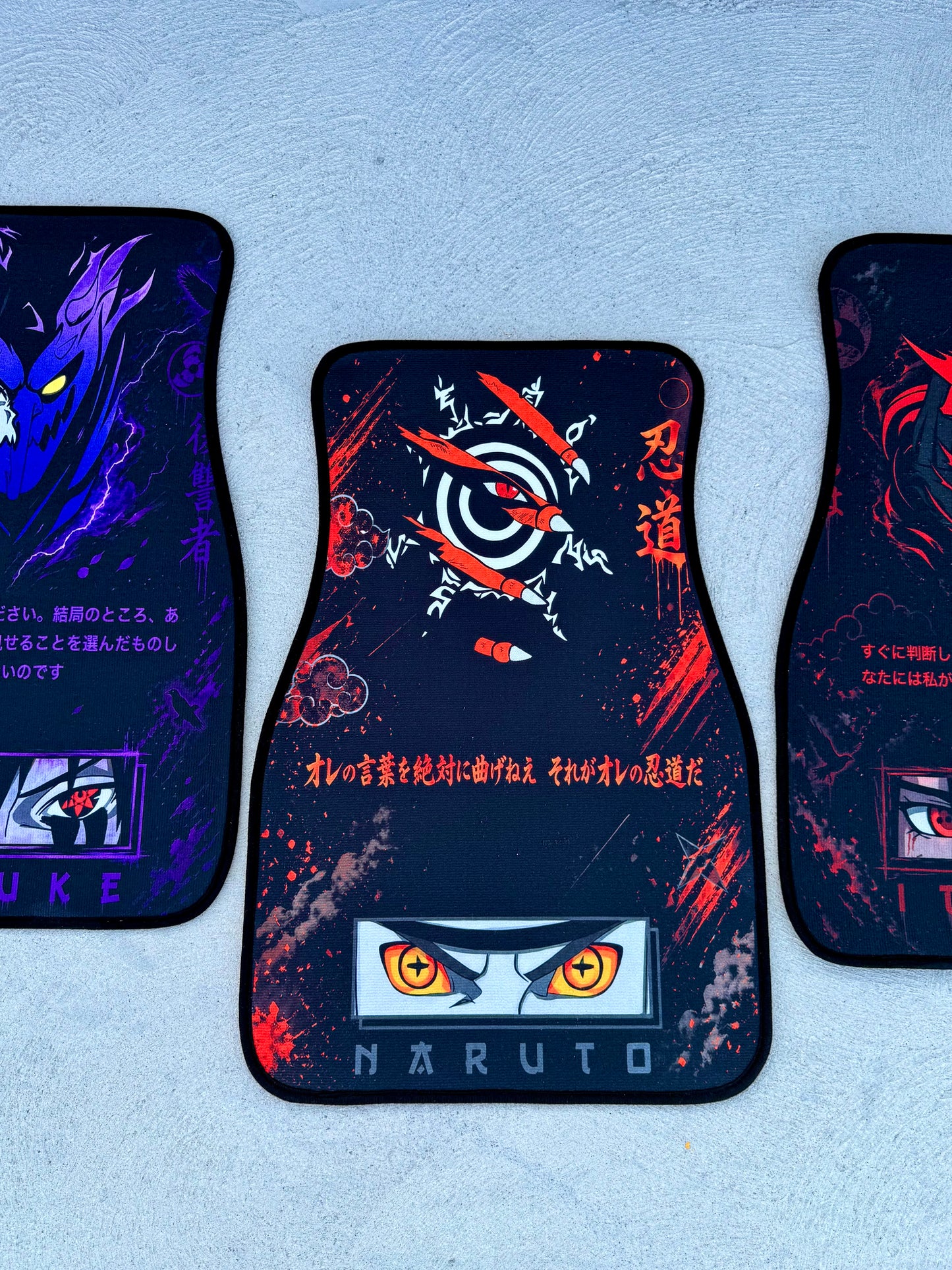 Itachi Inspired Mat Set