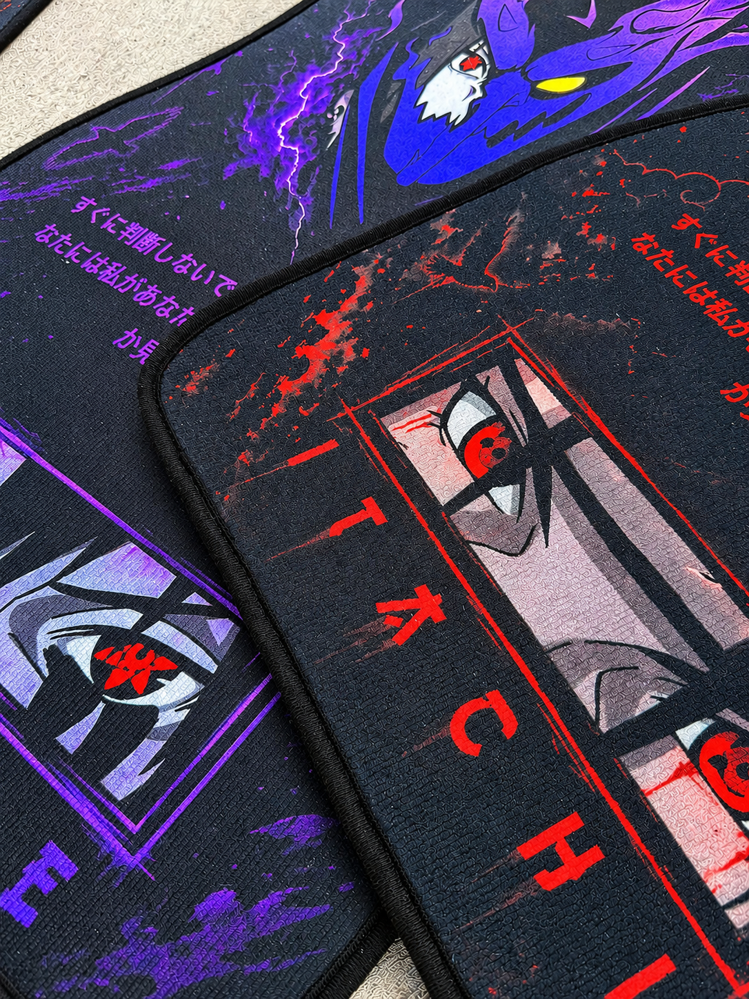 Sasuke Inspired Mat Set
