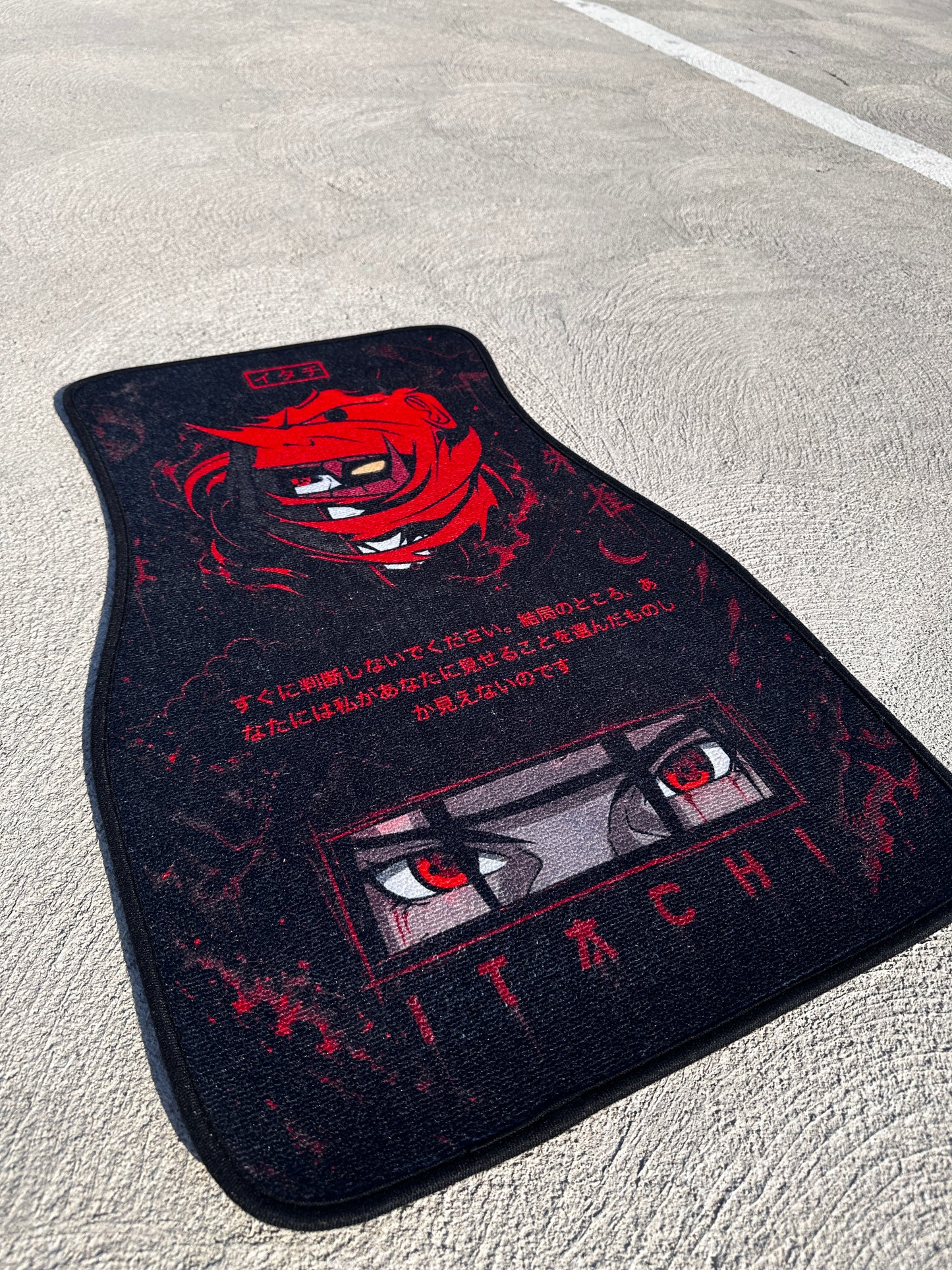 Itachi Inspired Mat Set