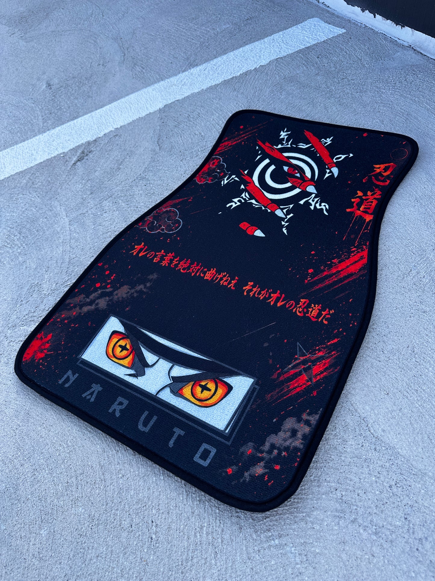 Naruto Inspired Mat Set