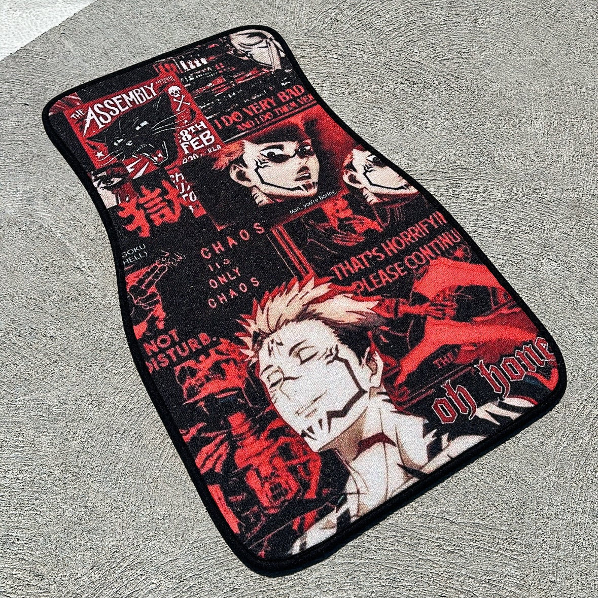 Sukuna Inspired Mat set
