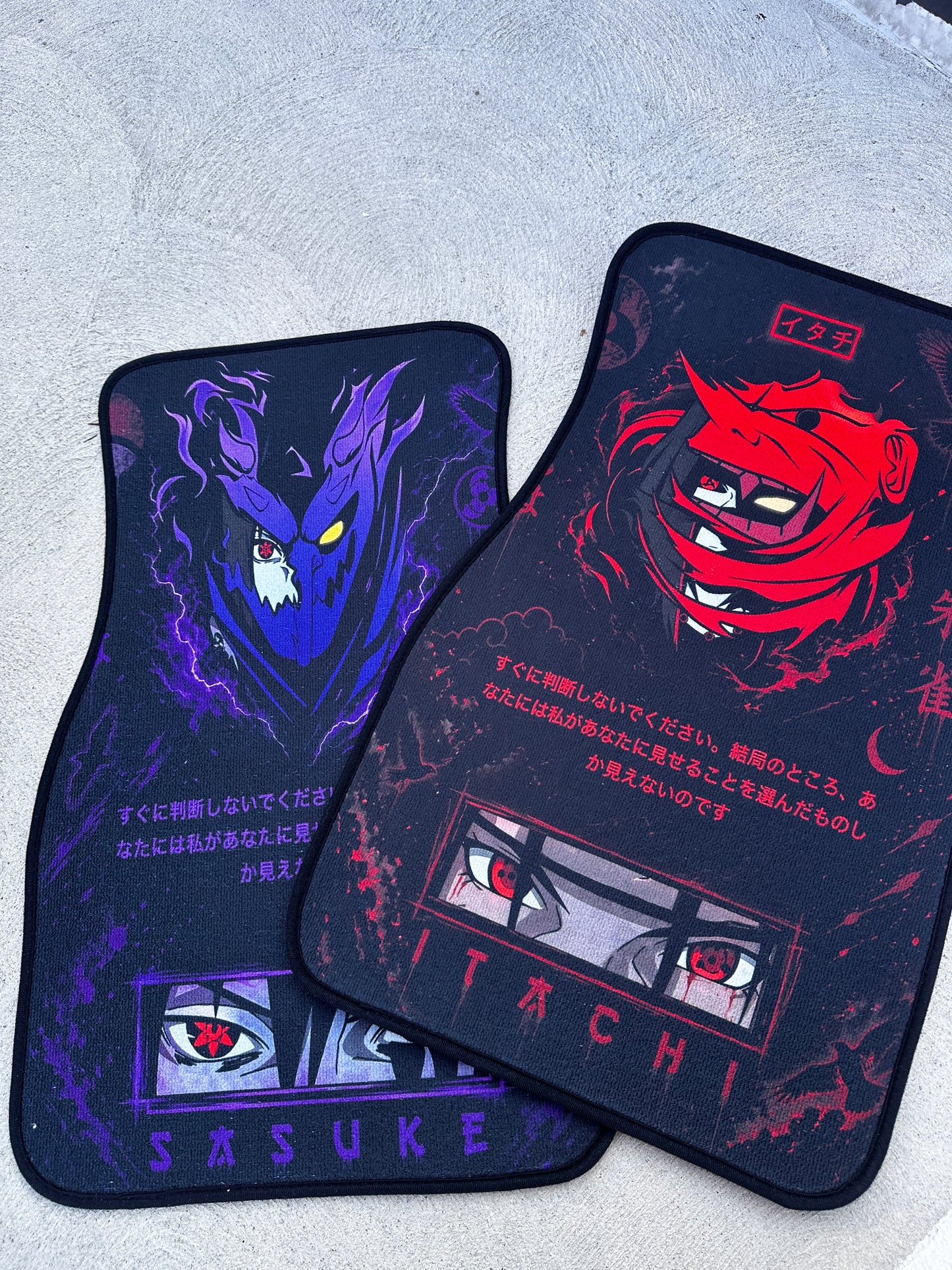 Itachi Inspired Mat Set