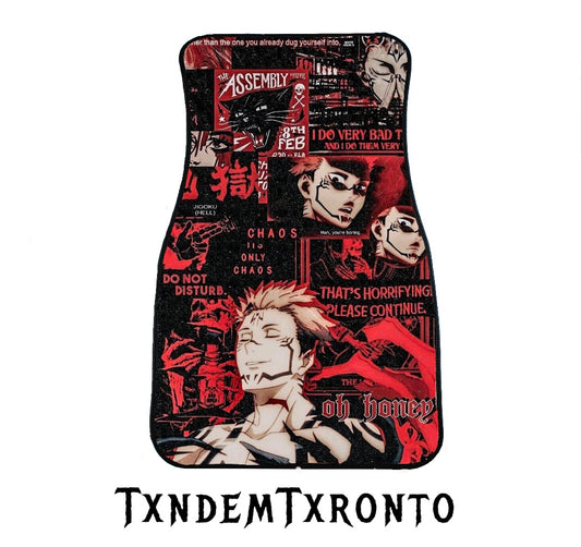 Sukuna Inspired Mat set