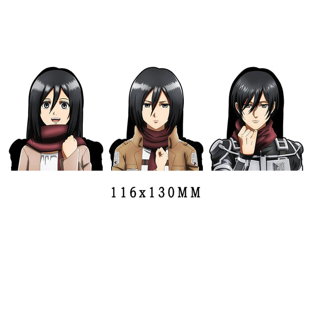 Mikasa 3D Sticker